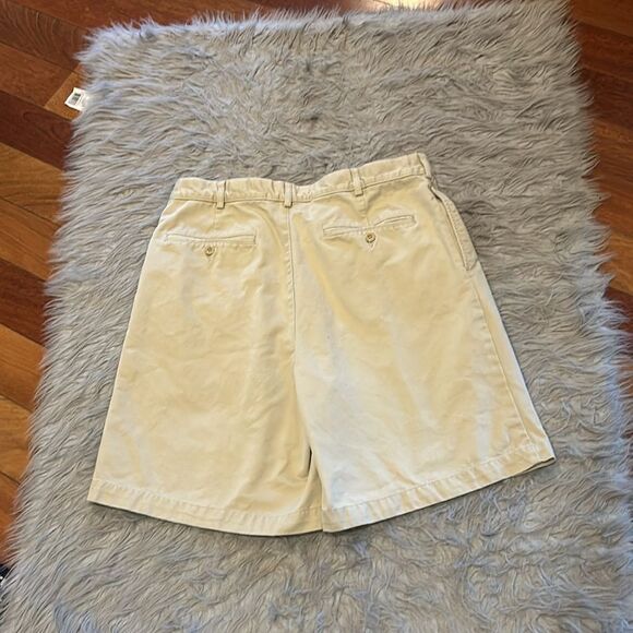 Lands‎ end men’s khaki cotton shorts size 33 - Picture 5 of 6